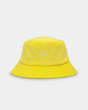 Obey Bold Cord Bucket Hat Butter