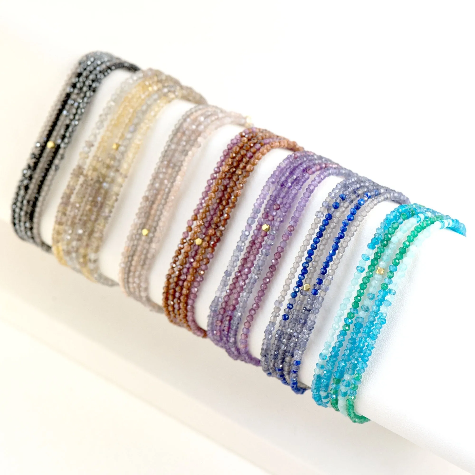 Ombre 'Mink' Wrap Bracelet