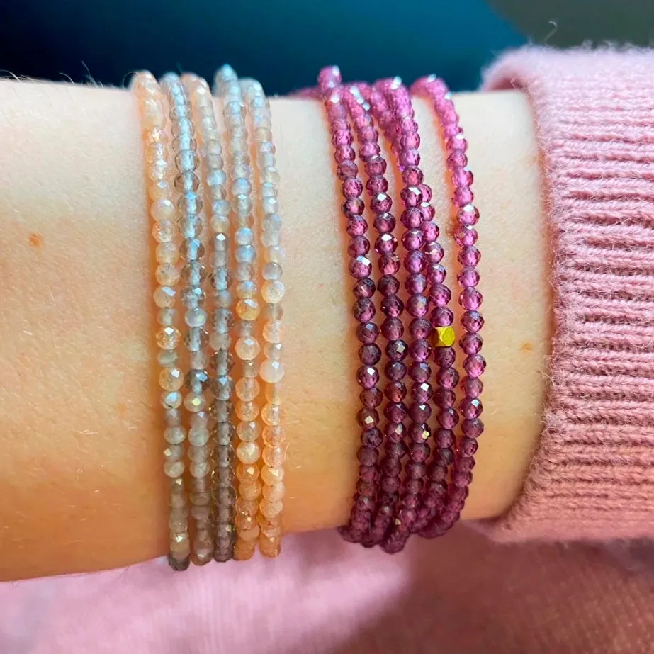 Ombre 'Mink' Wrap Bracelet