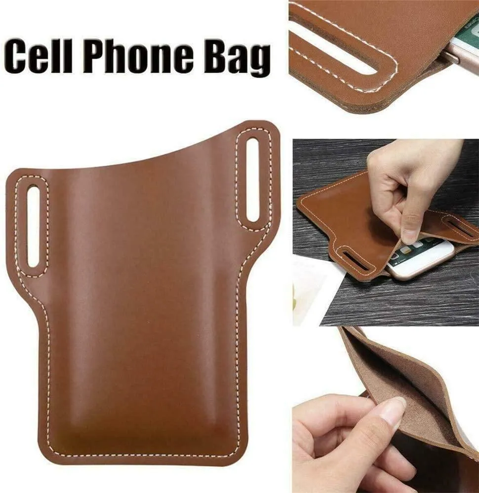 Phone Case PU Leather Light Brown