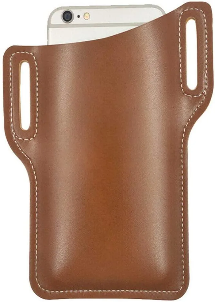 Phone Case PU Leather Light Brown
