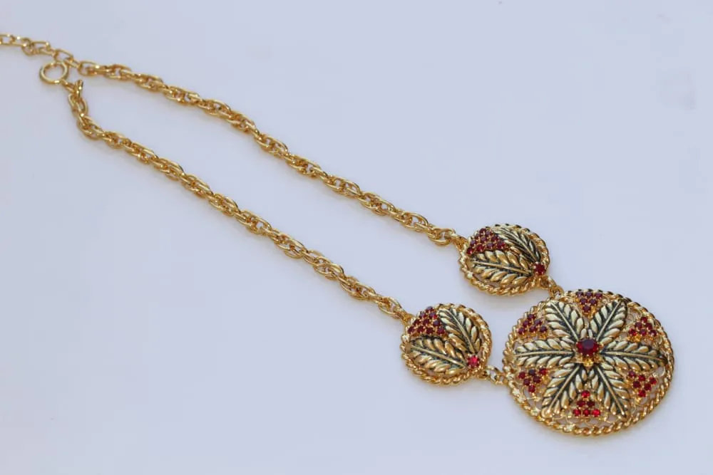 POMEGRANATE NECKLACE
