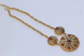 POMEGRANATE NECKLACE