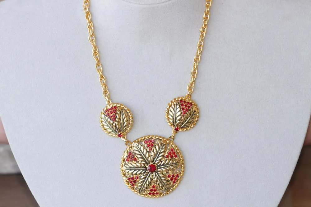 POMEGRANATE NECKLACE
