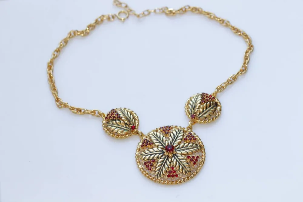 POMEGRANATE NECKLACE