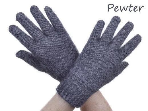 Possumsilk Merino Plain Gloves