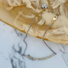 Prehnite Anklet