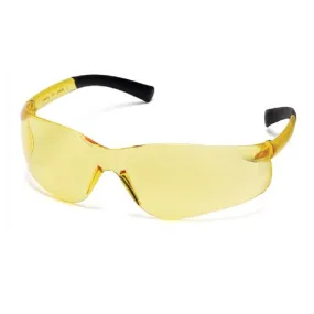 Pyramex S2530S Ztek Safety Glasses, Amber, 1 Each