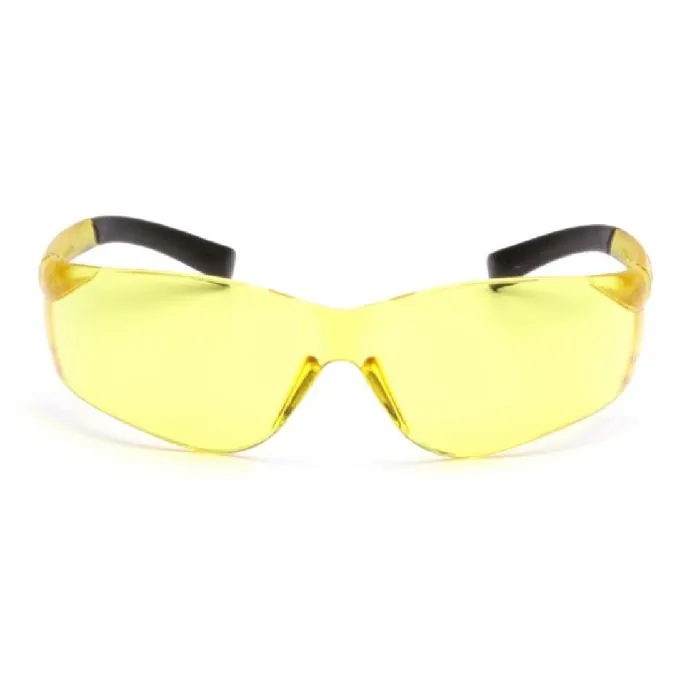 Pyramex S2530S Ztek Safety Glasses, Amber, 1 Each