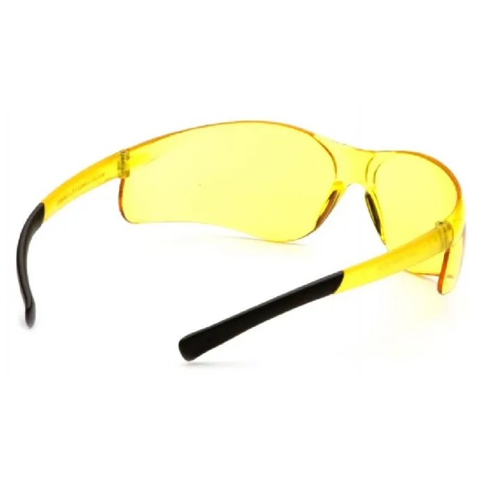 Pyramex S2530S Ztek Safety Glasses, Amber, 1 Each