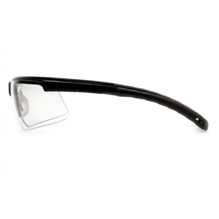Pyramex SB8610DT Ever-Lite Glasses, Black Frame, Clear Anti-Fog Lens, 1 Each