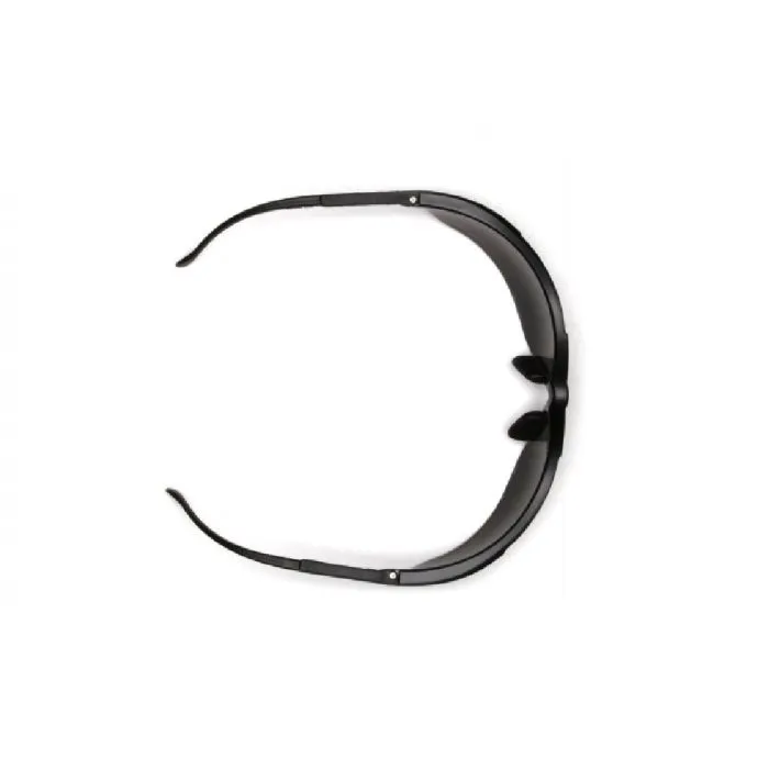 Pyramex Venture II SB1820S Safety Glasses, Black Frame, Gray Lens, One Size, 1 Each