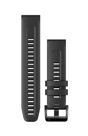 QUICKFIT 22 BAND - BLACK SILICONE