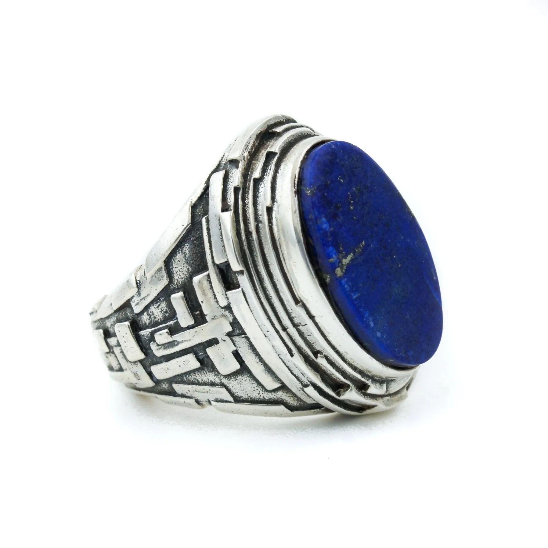 "Fractal" Ring x Lapis Lazuli