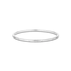 R.08® Mode Toddler Bangle | White Gold