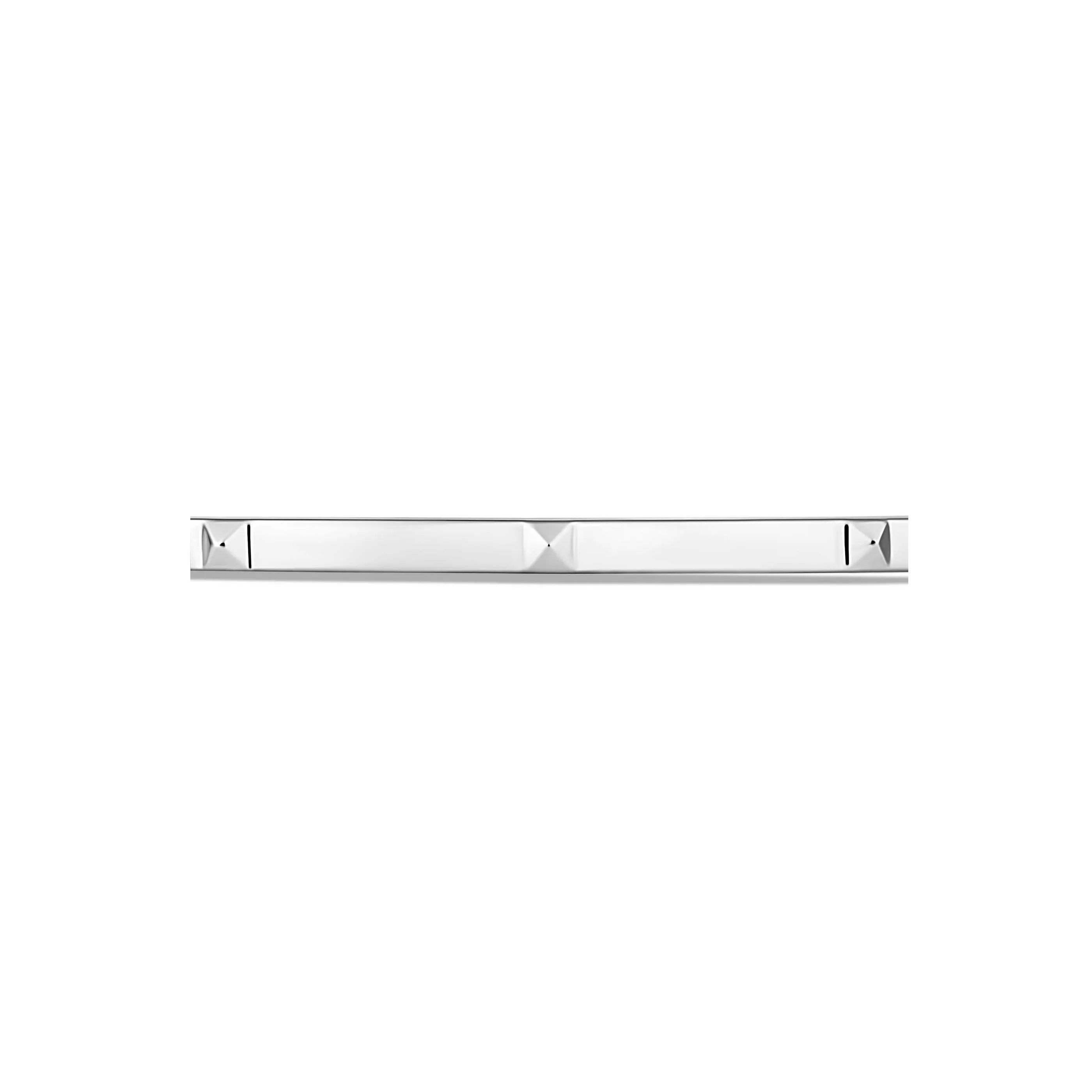 R.08® Mode Toddler Bangle | White Gold