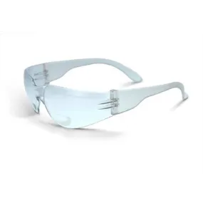 Radians MRB115ID Mirage MRB Bifocal Safety Eyewear, Clear Frame, Clear Lens, 1.5 Diopter, 1 Each