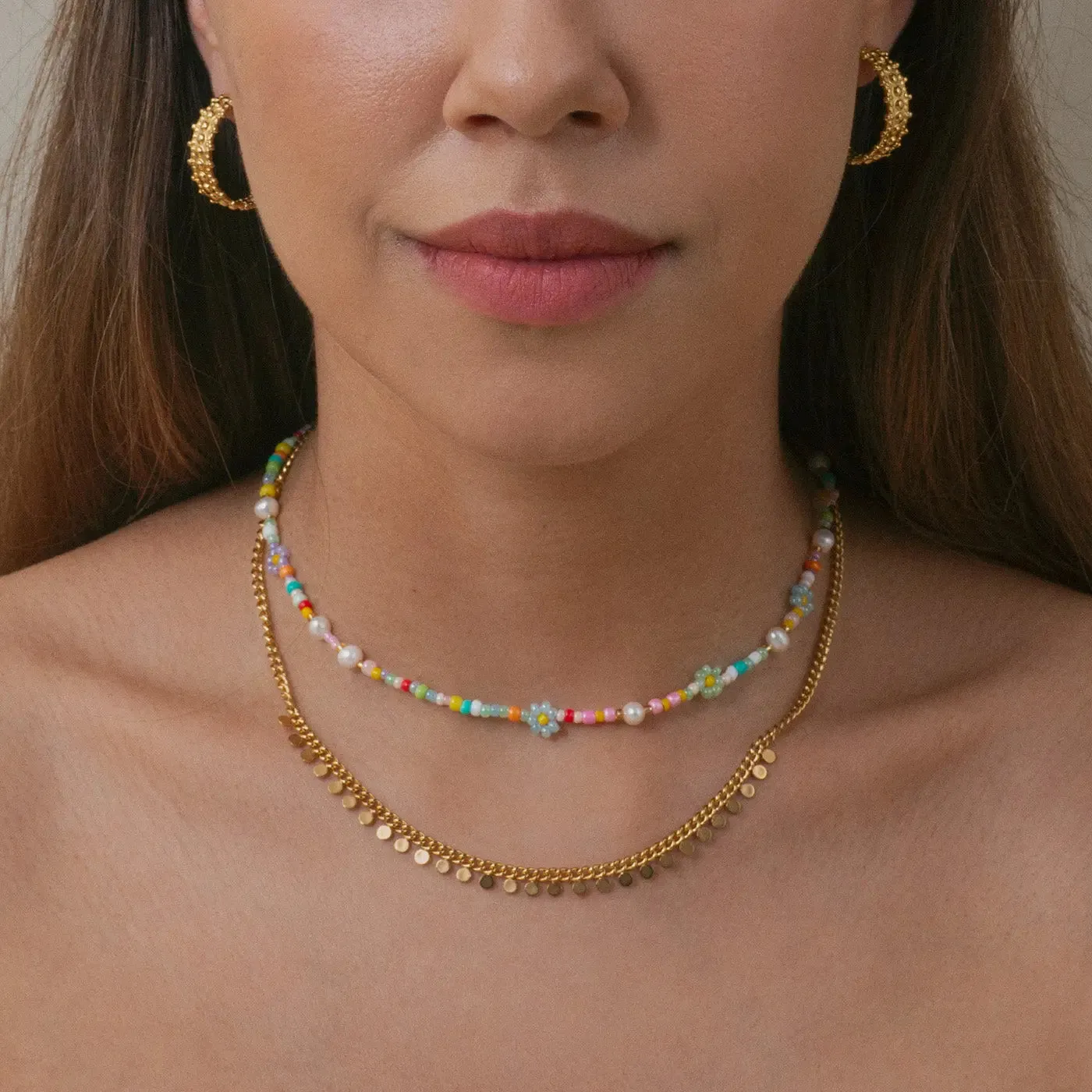 Ravi - Oriental Link Necklace Stainless Steel