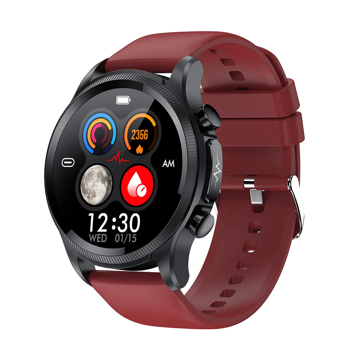 Real-Time Noninvasive Blood Glucose Body Temperature Heart Rate Blood Pressure Blood Oxygen ECG Monitoring