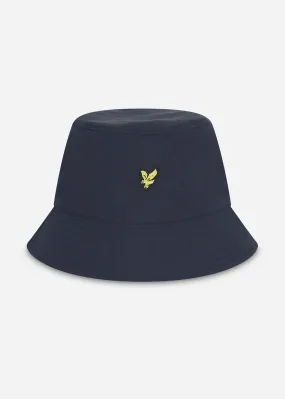 Ripstop reversible bucket hat - dark navy barrack blue