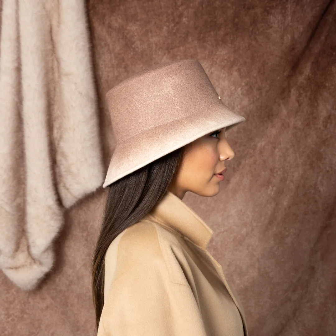 Ruby Gradient-Print Bucket Hat
