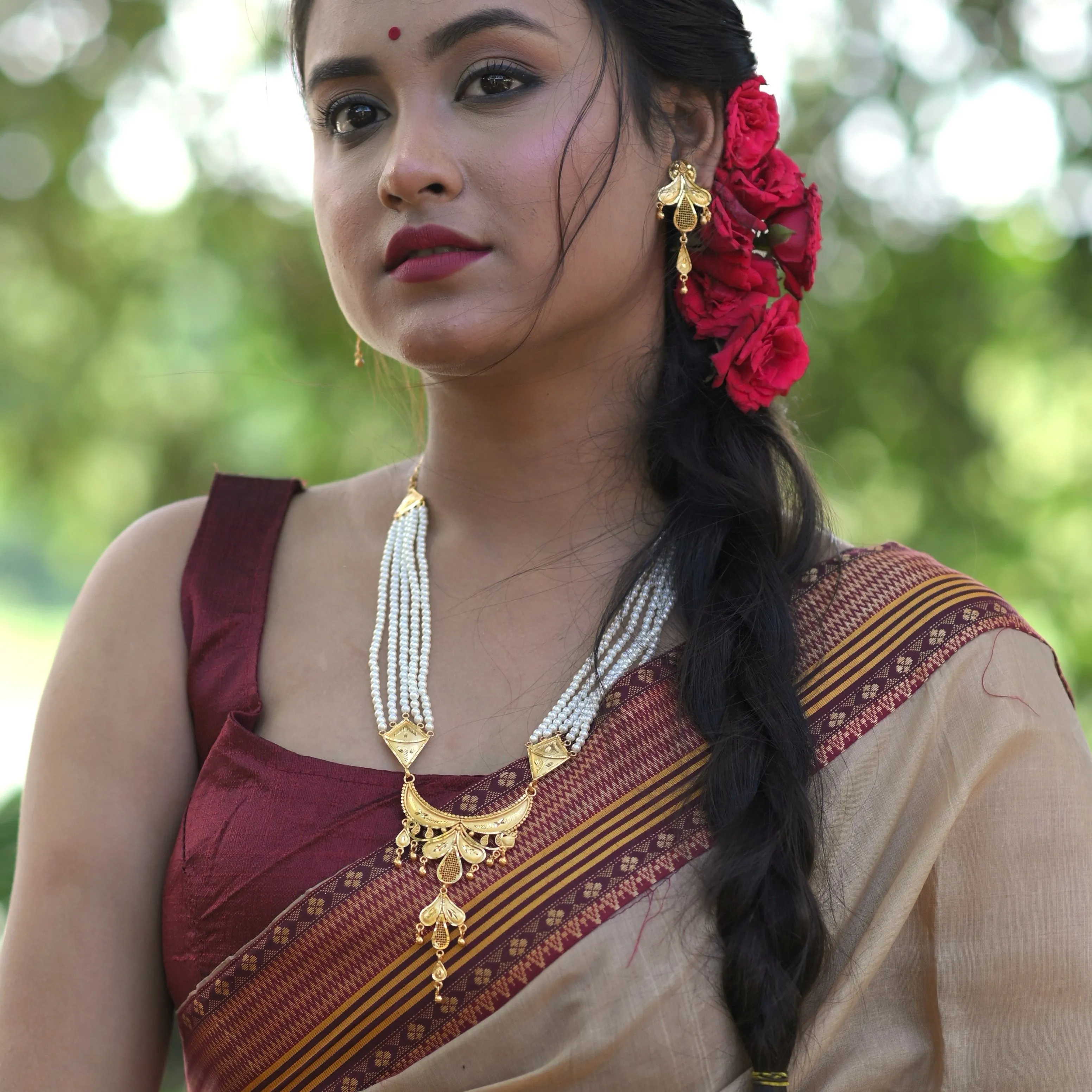 Saroja - Beaded Necklace set