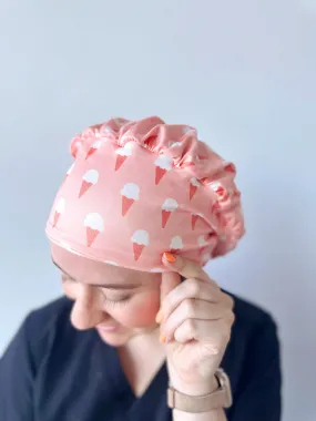 Scrub Hat - Ice Cream Cones