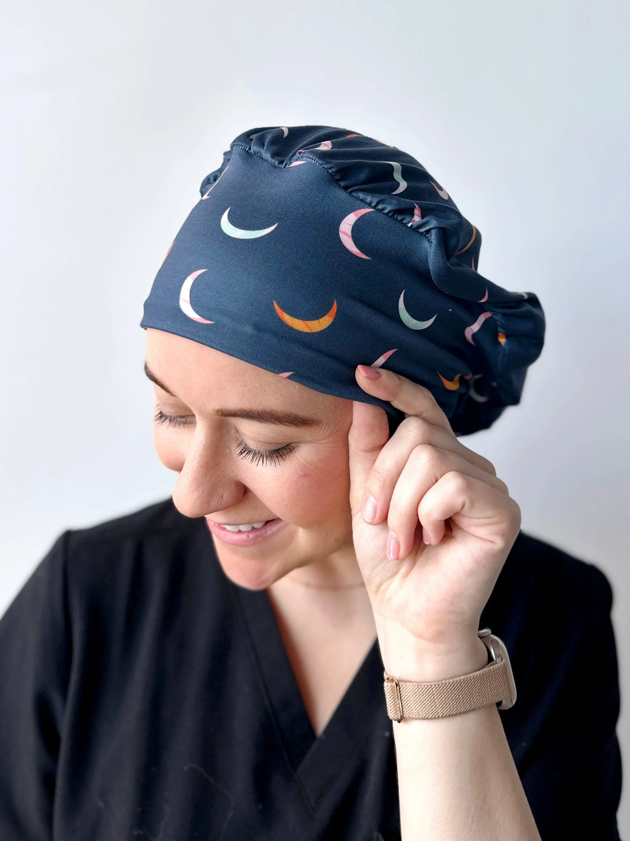 Scrub Hat - Marbled Moons