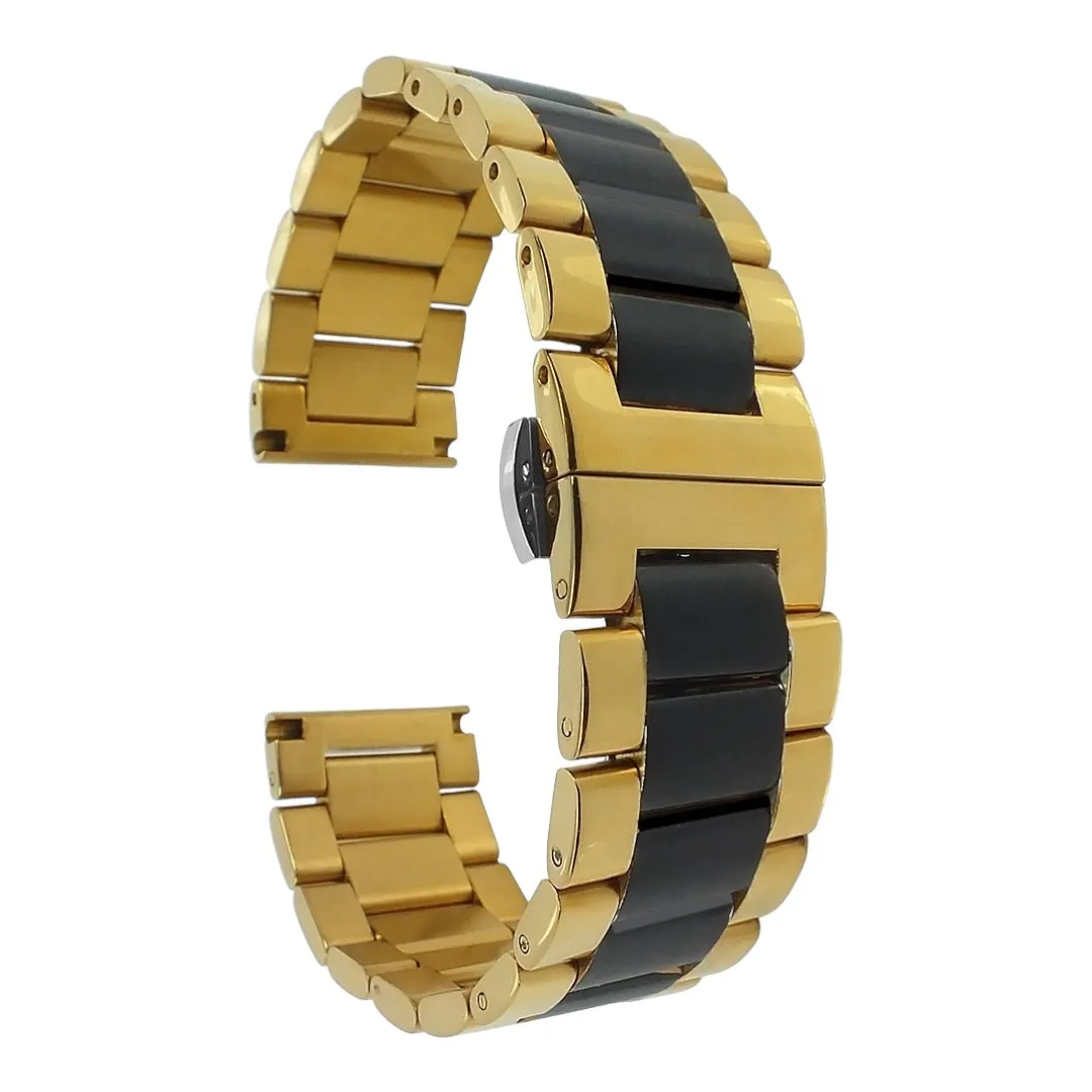 Scuederia Ferrari 22mm Range Stainless Steel Link Watch Strap