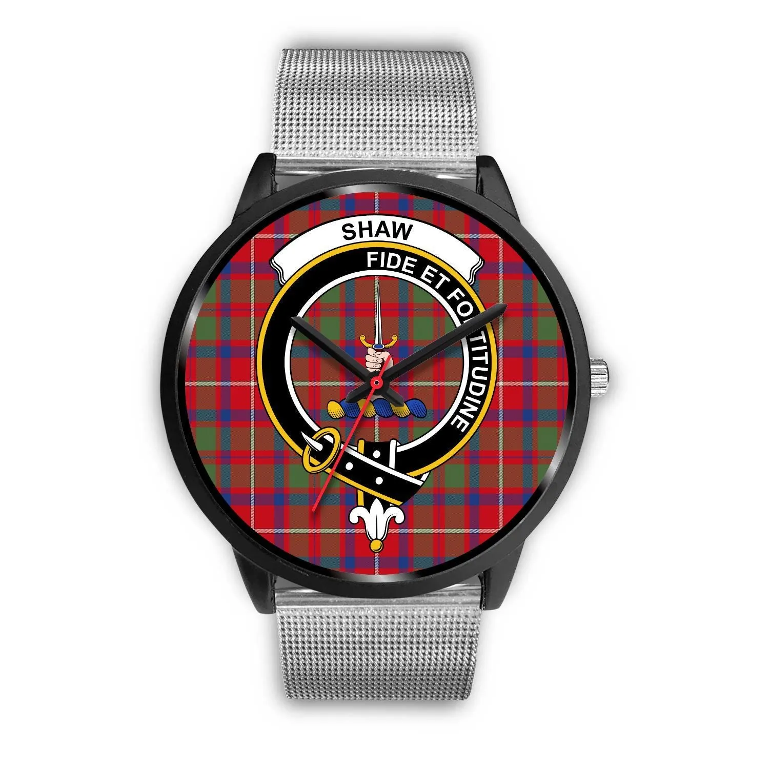 Shaw of Tordarroch Clan Badge Tartan Black Watch