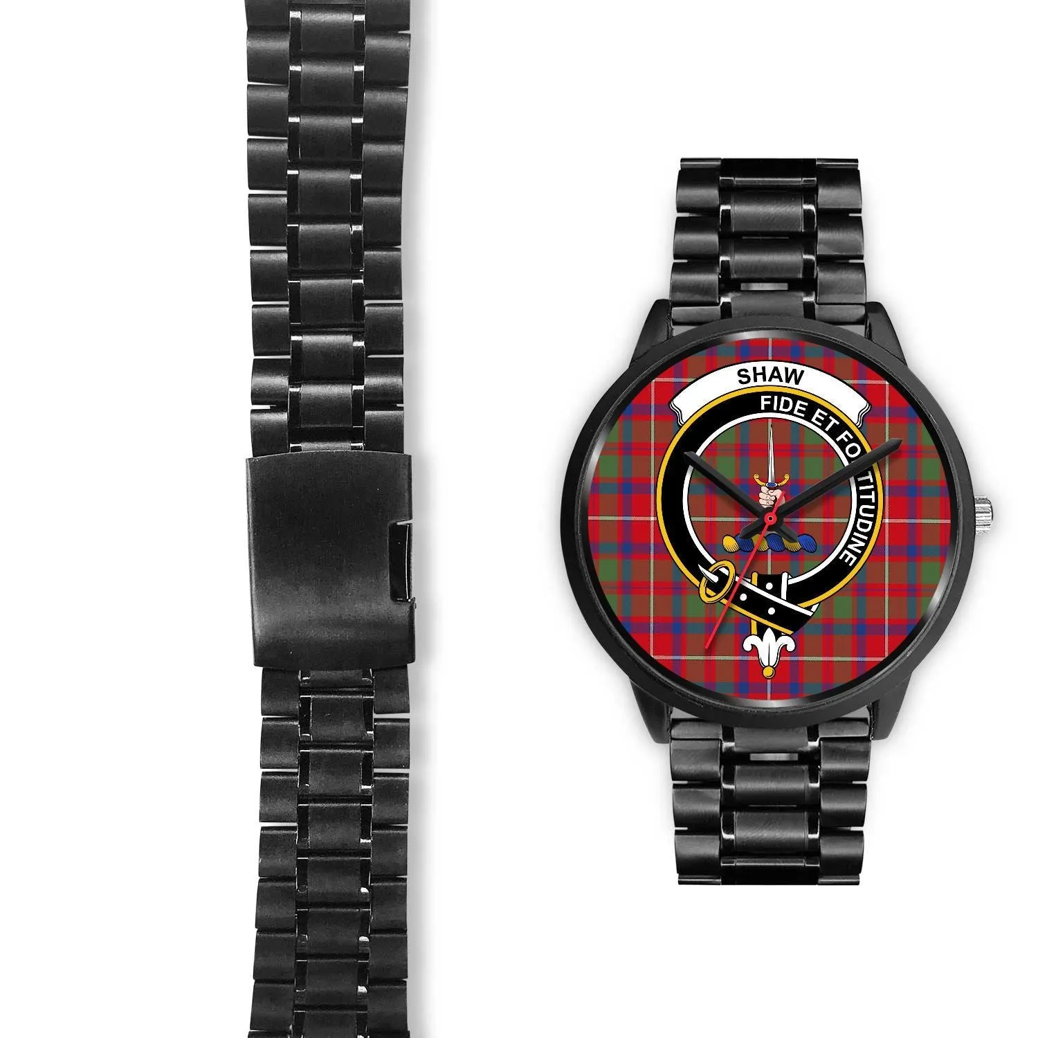 Shaw of Tordarroch Clan Badge Tartan Black Watch