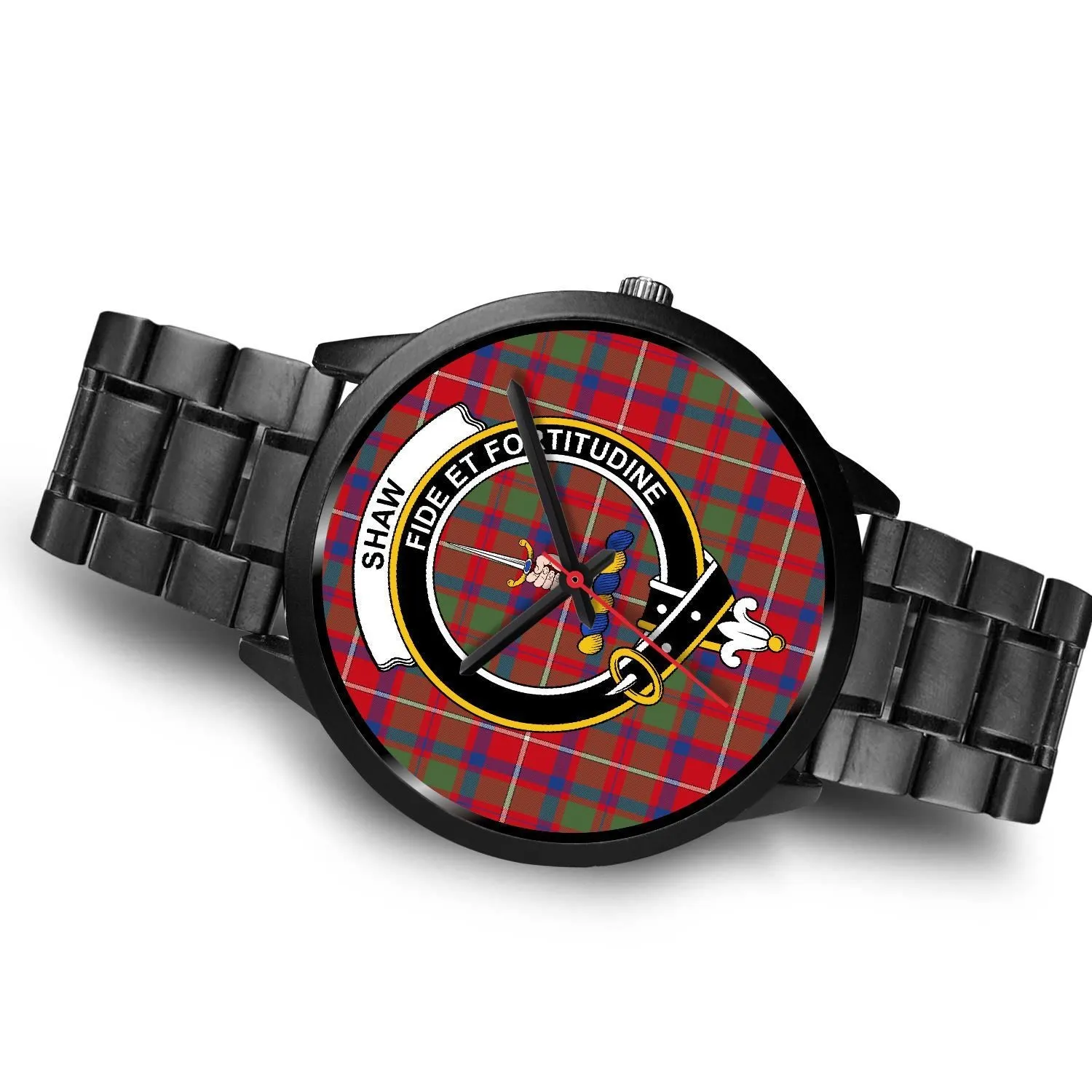 Shaw of Tordarroch Clan Badge Tartan Black Watch
