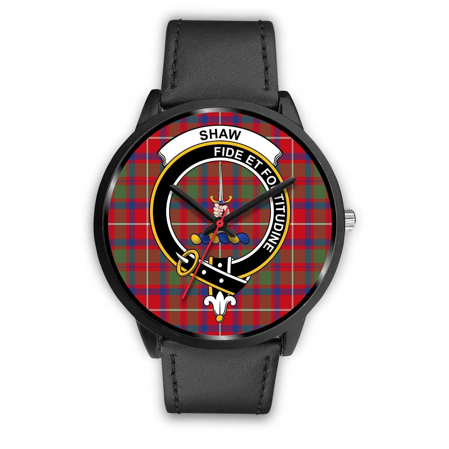 Shaw of Tordarroch Clan Badge Tartan Black Watch