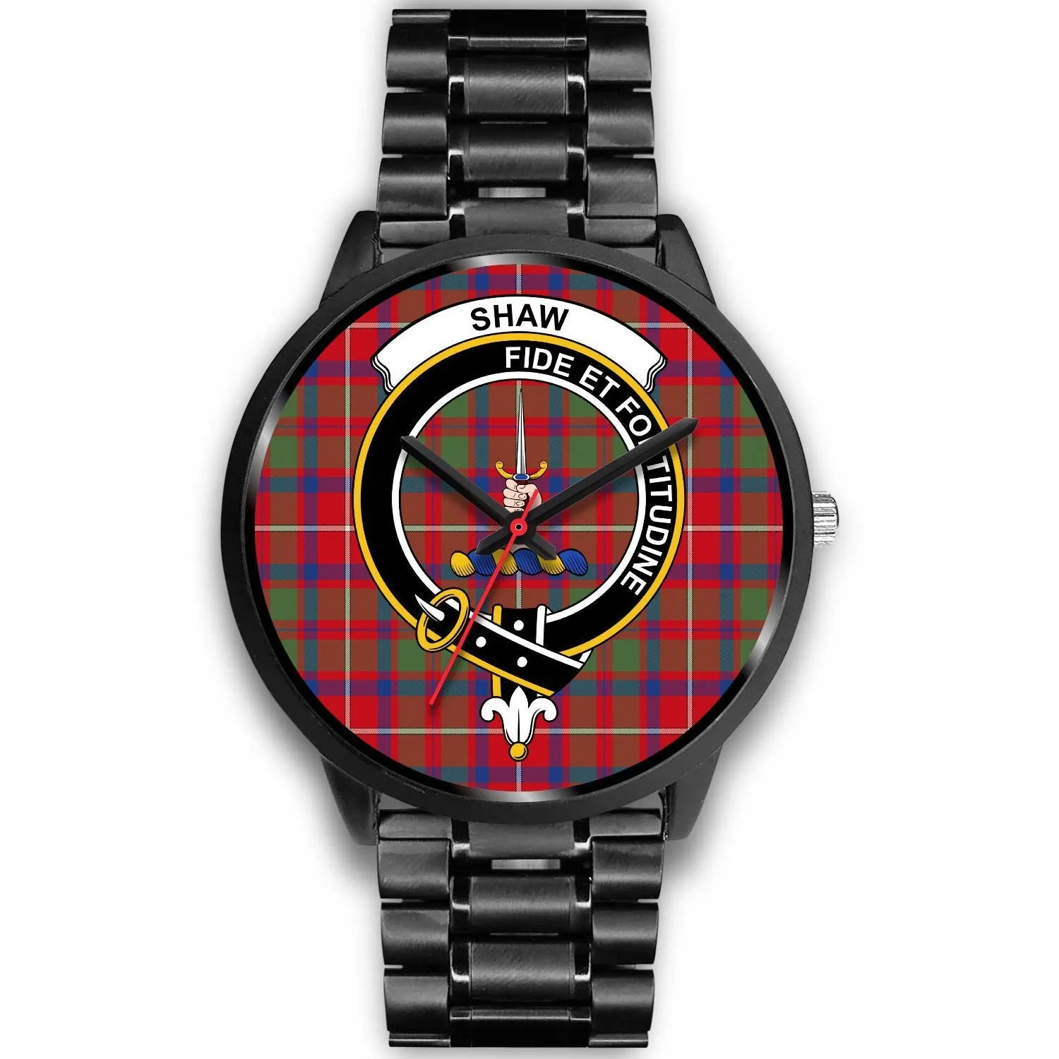 Shaw of Tordarroch Clan Badge Tartan Black Watch