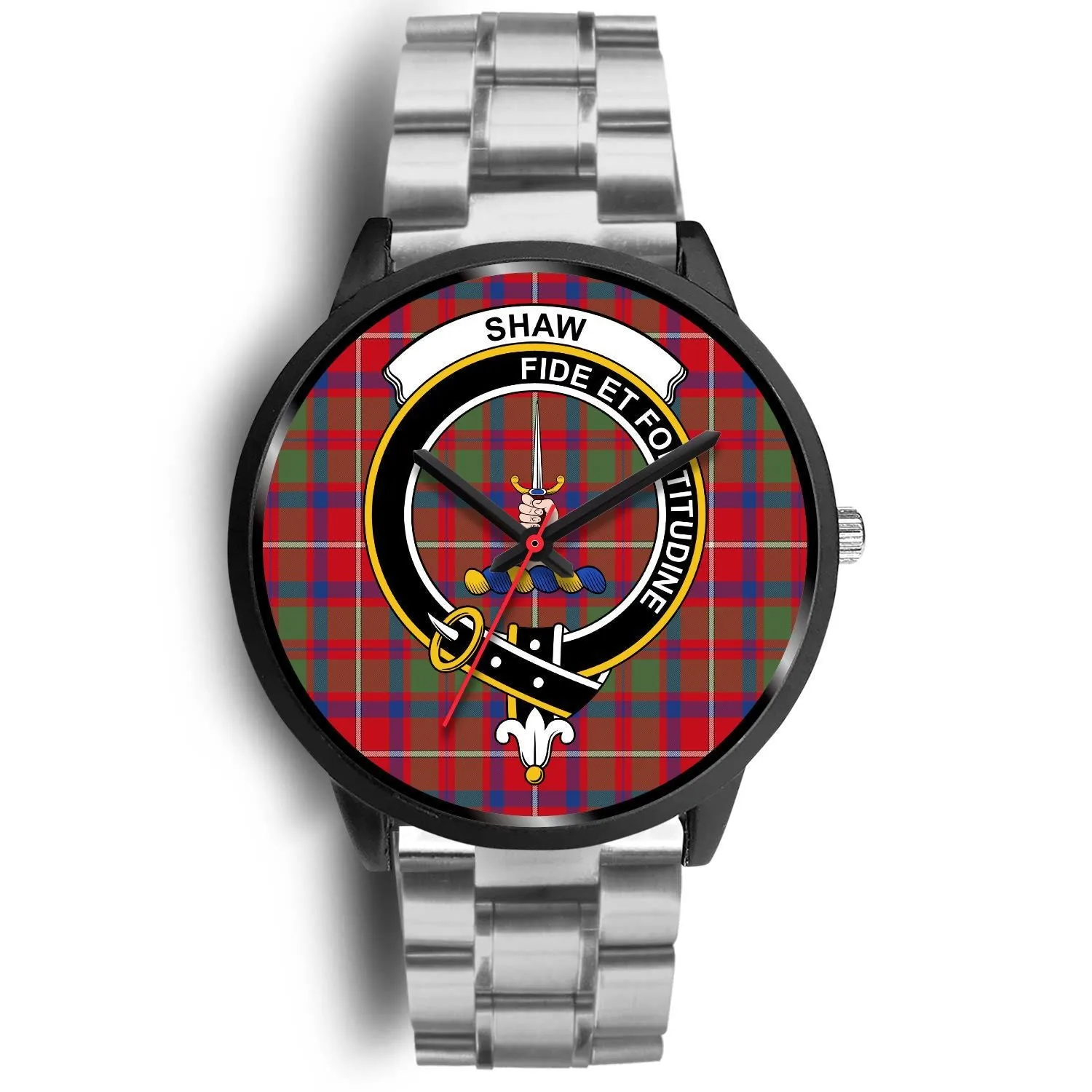 Shaw of Tordarroch Clan Badge Tartan Black Watch