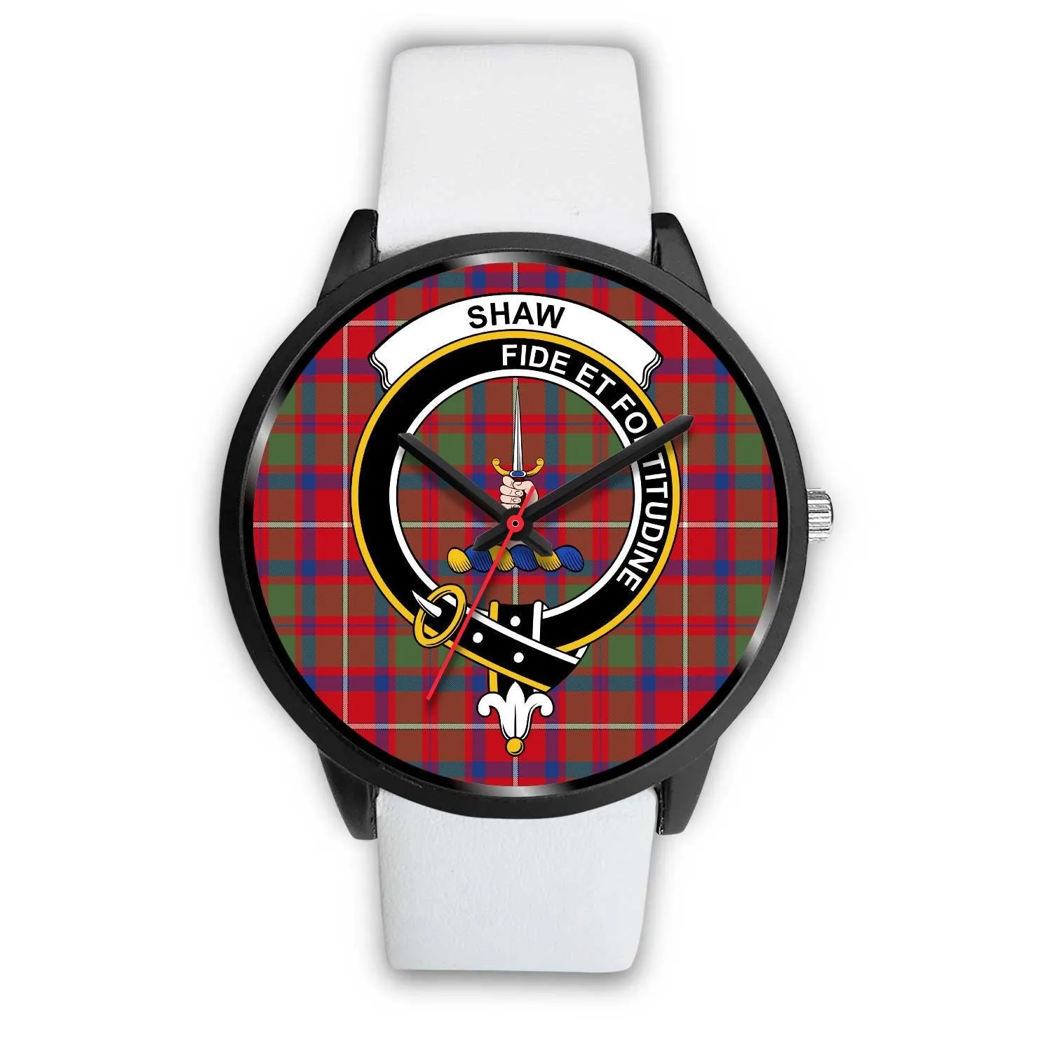 Shaw of Tordarroch Clan Badge Tartan Black Watch