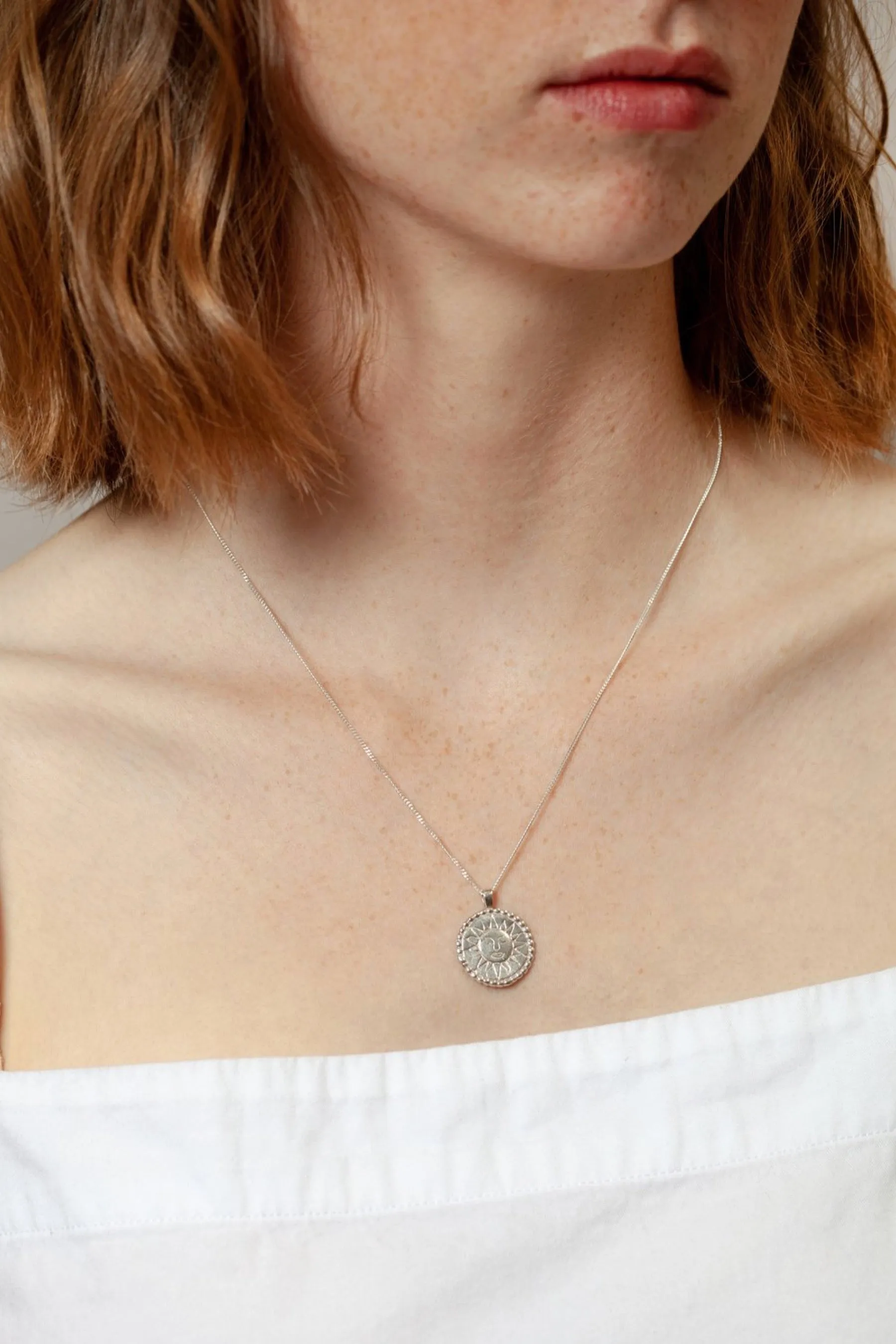 Silver Lumen Necklace