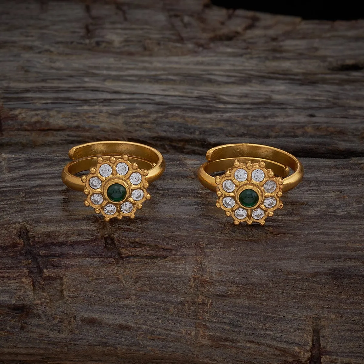 Silver Temple Toe Ring 170533