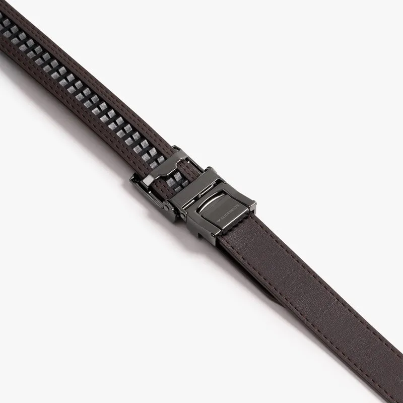 Skinny Mocha Brown Belt