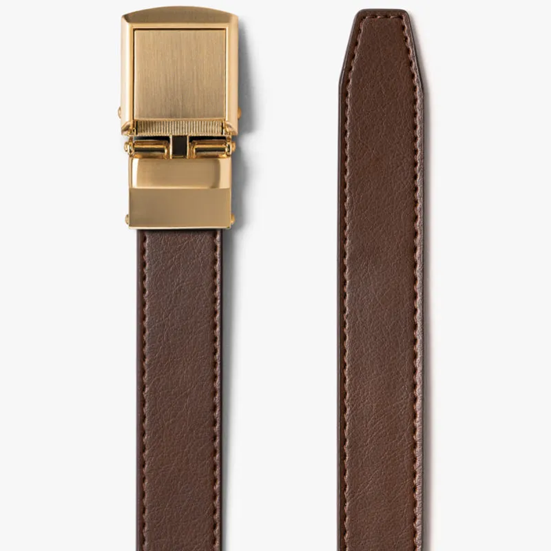 Skinny Mocha Brown Belt