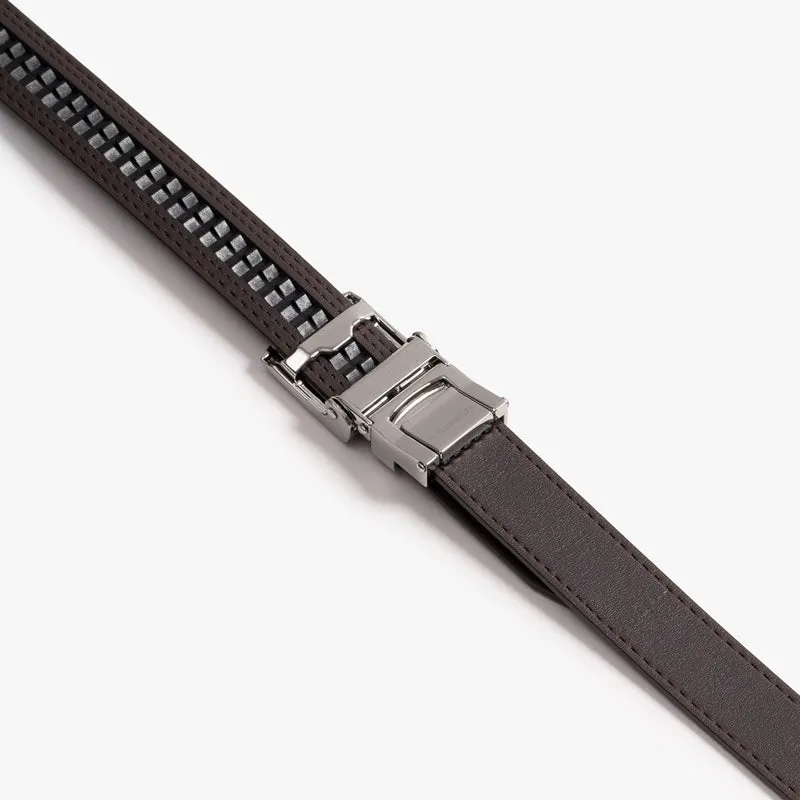 Skinny Mocha Brown Belt