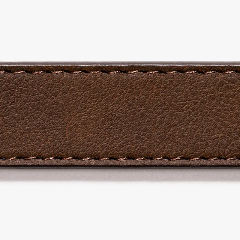 Skinny Mocha Brown Belt
