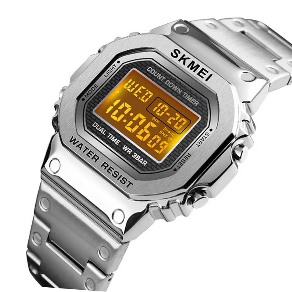 SKMEI 1456 Fashion Digital Watch w/ EL Light