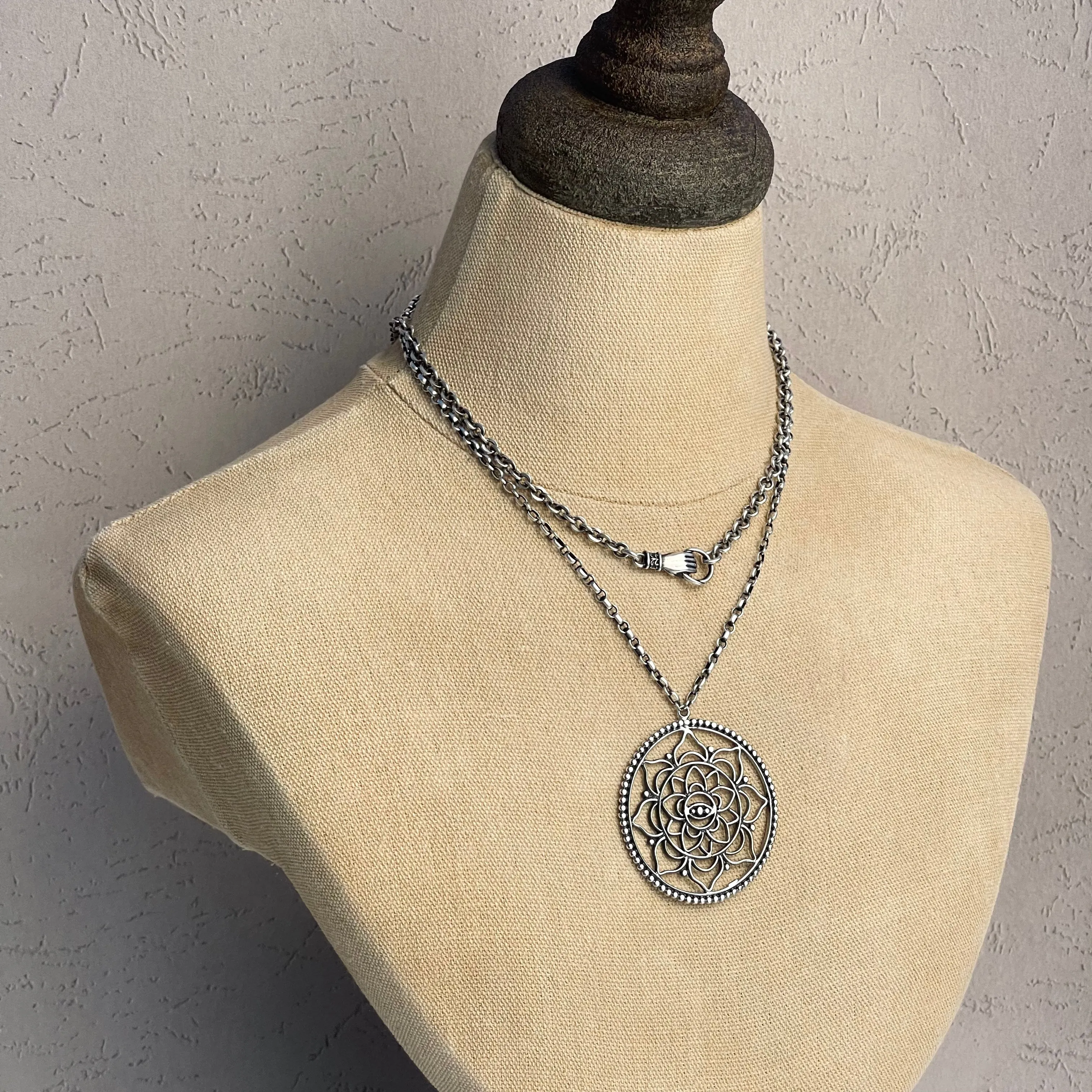 Sterling Silver Dala Necklace