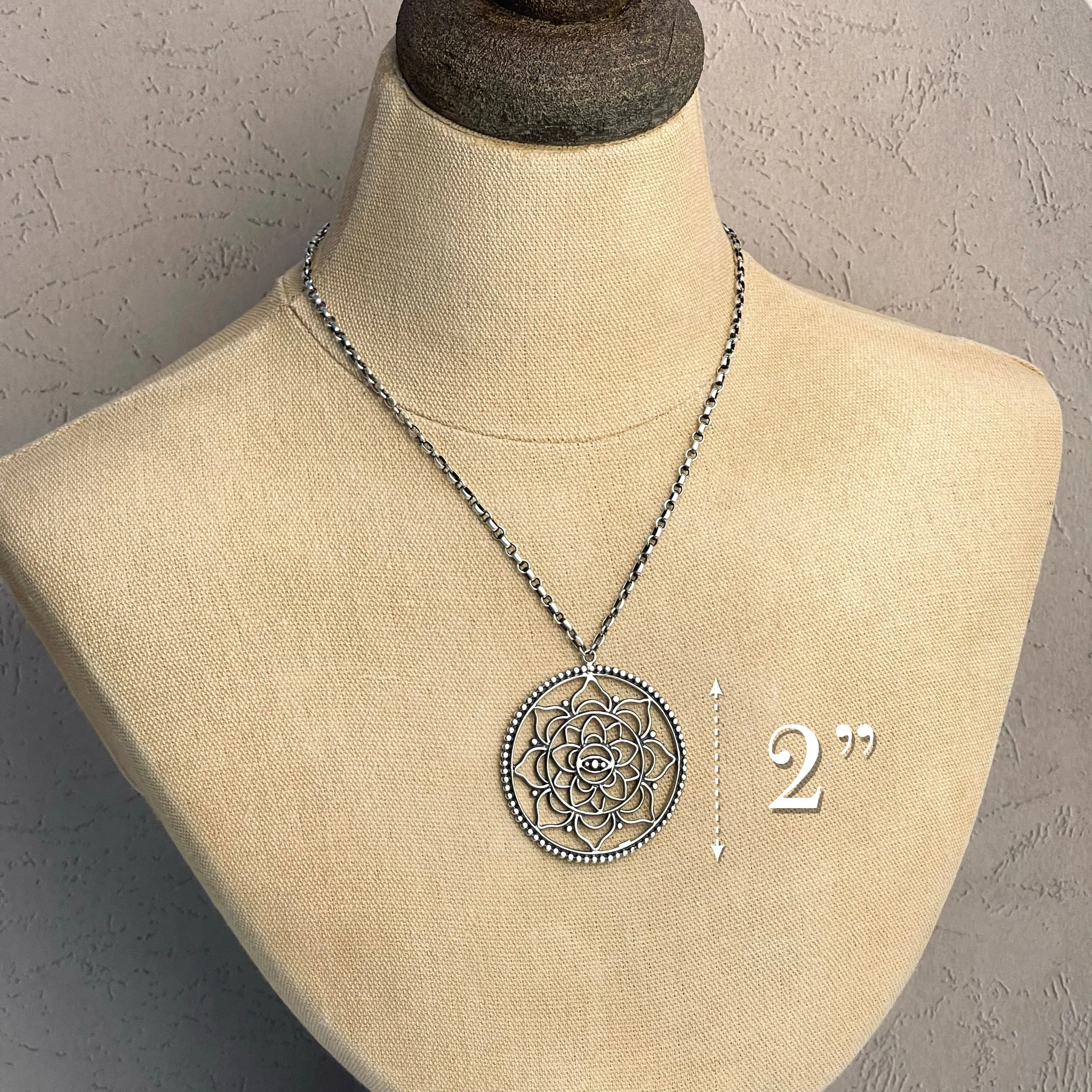 Sterling Silver Dala Necklace