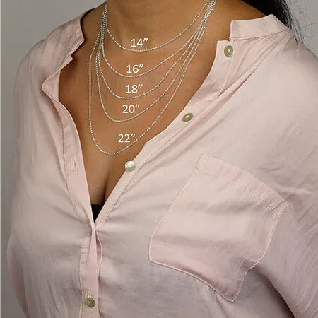 Stethoscope Necklace Sterling Silver