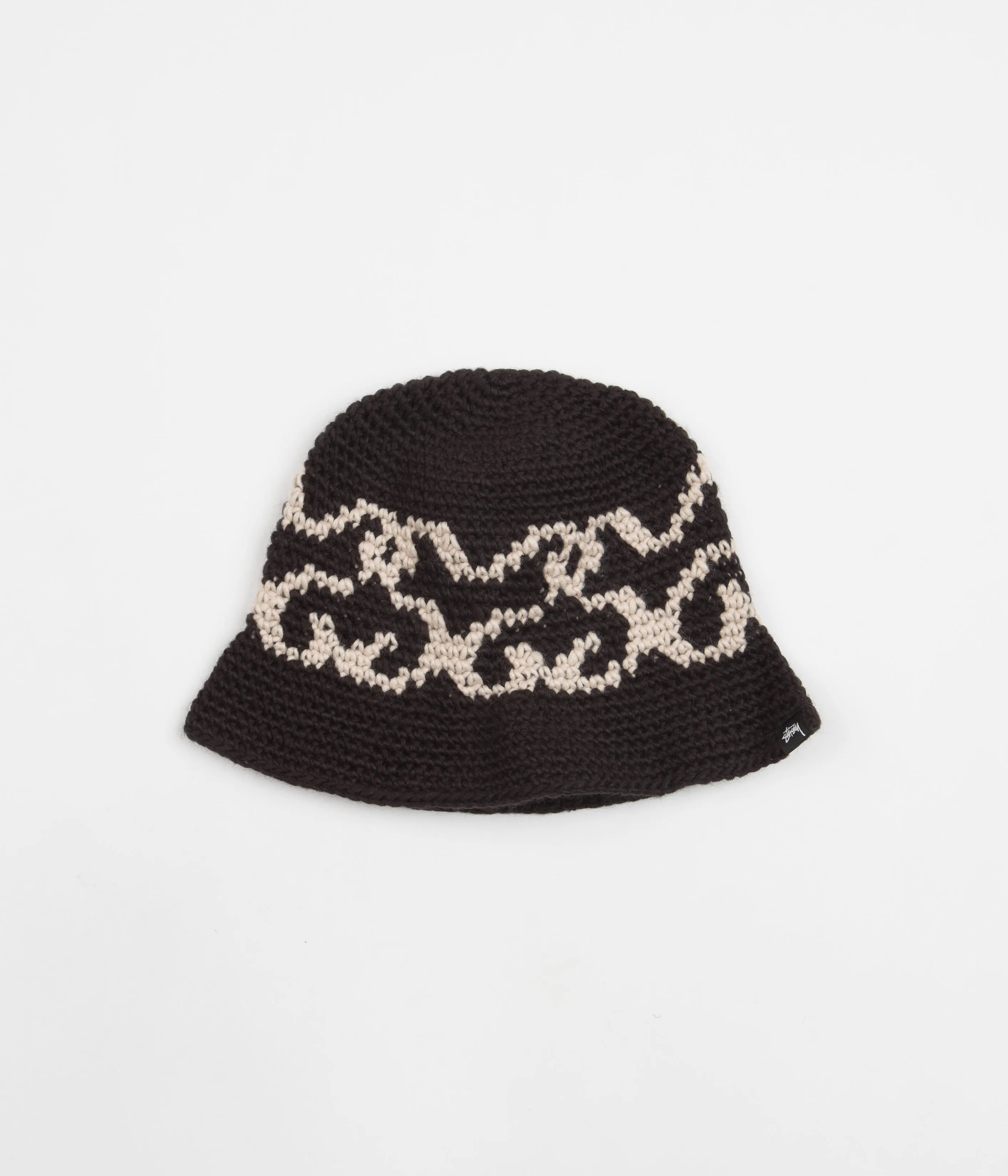 Stussy SS Knit Bucket Hat - Black