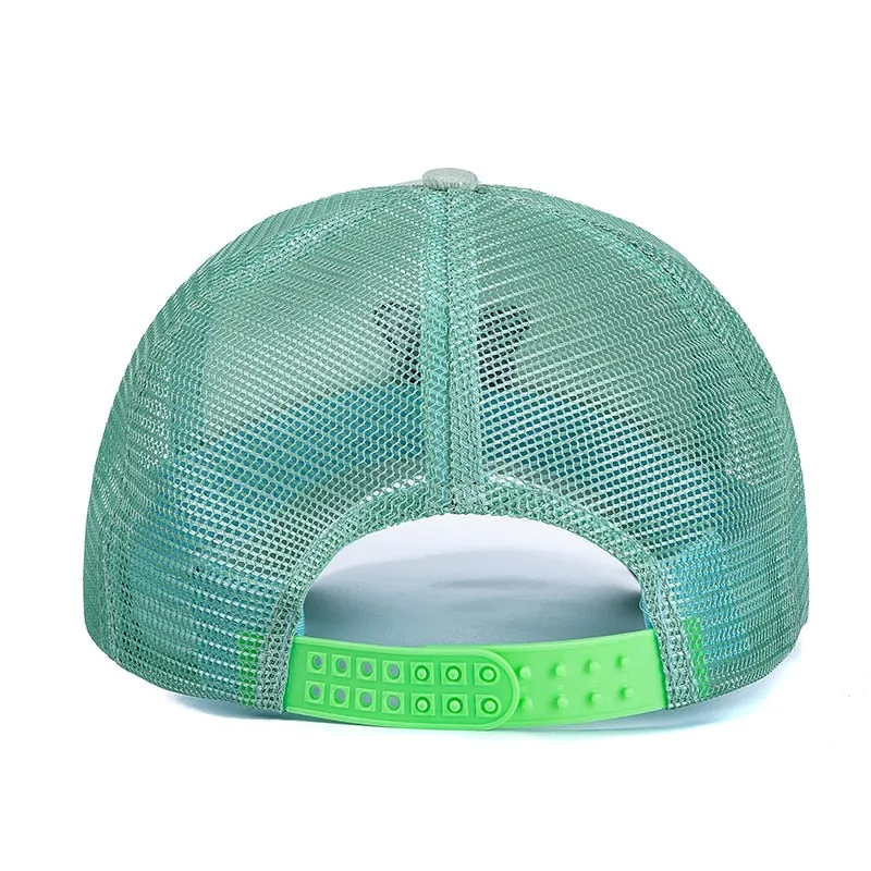 Stylish Women Cap Summer Trucker Hats For Women Fashion Butterfly Embroidery Baseball Cap Outdoor Streetwear Hat Cap