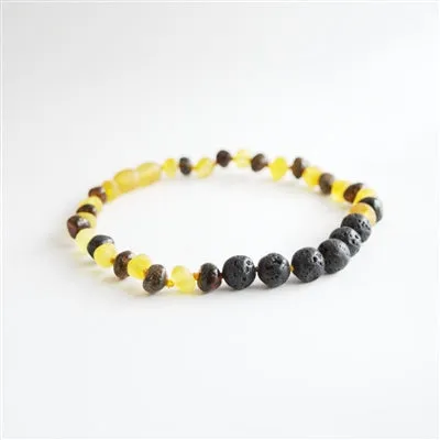 The Amber Monkey- Raw Lemon/Green Lava 13”