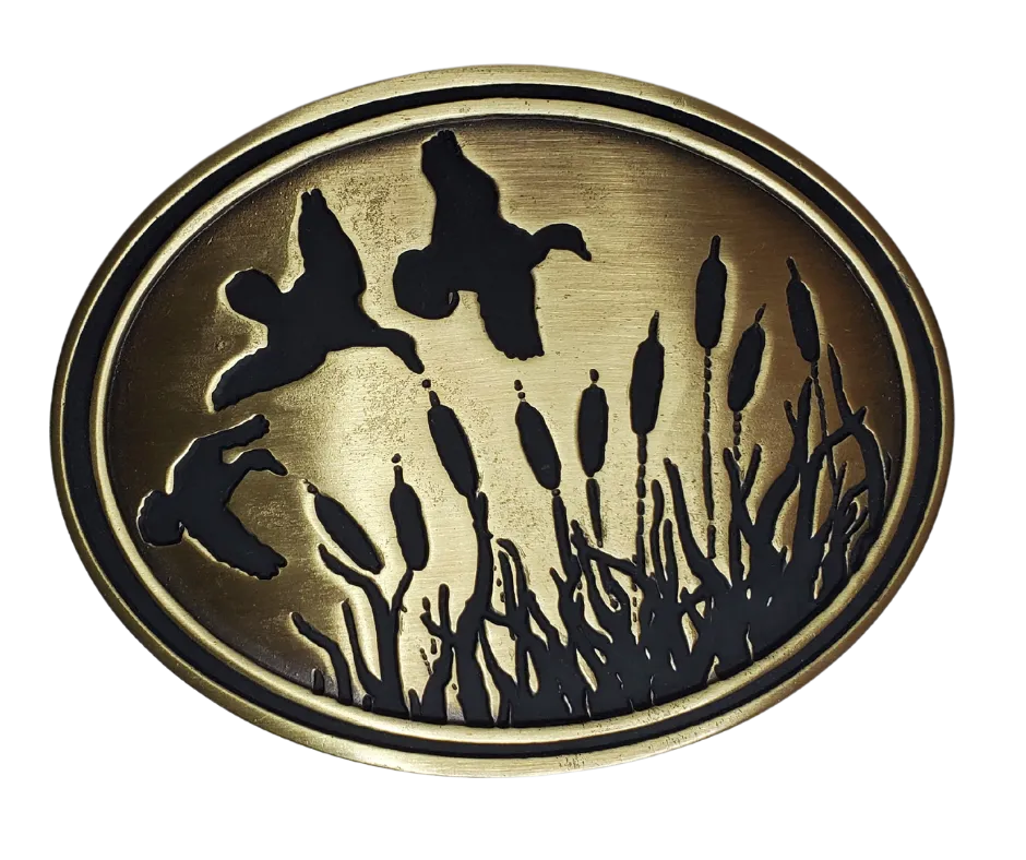 The Duck Hunt Belt Buckle